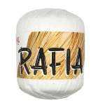 Włóczka RAFIA Mondial, 978 biały