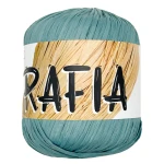 Włóczka RAFIA Mondial, 885 morski