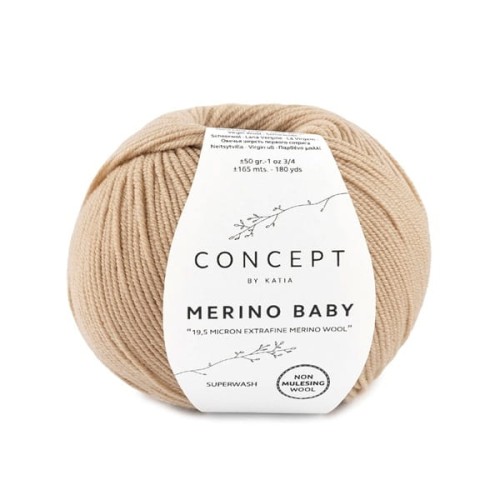 Włóczka Katia Concept Merino Baby, 43 beżowy
