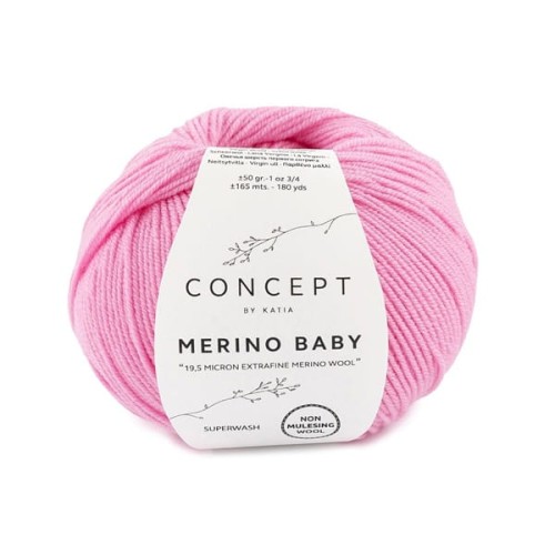 Włóczka Katia Concept Merino Baby, 58 guma balonowa