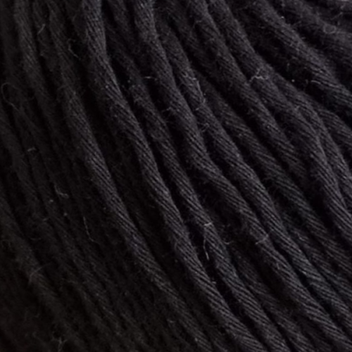 Włóczka Fibra Natura Cottonwood 41123 czarny, bawełna organiczna, na lato