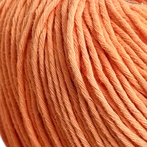 Włóczka Fibra Natura Cottonwood 41125 pomarańczowy, bawełna organiczna, na lato