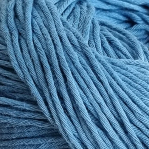 Włóczka Fibra Natura Cottonwood 41128 niebieski, bawełna organiczna, na lato