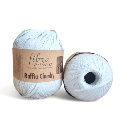 Przędza Raffia Fibra Natura Chunky 114-09 jasna mięta