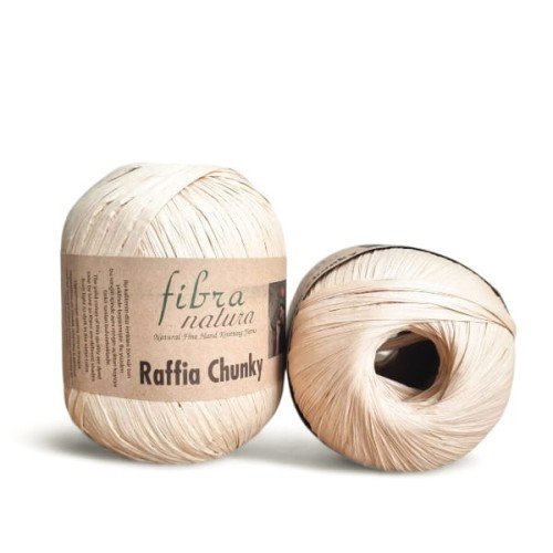 Przędza Raffia Fibra Natura Chunky 114-16 słomkowy