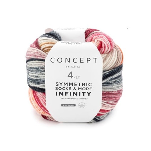 Włóczka Katia Infinity Symmetric Socks&More 90