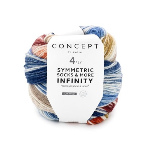 Włóczka Katia Infinity Symmetric Socks&More 92