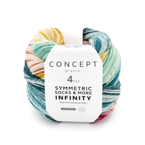 Włóczka Katia Infinity Symmetric Socks&More 95