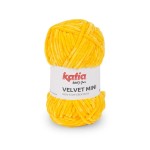 Włóczka Katia Velvet MINI 202 żółty
