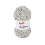 Włóczka Katia Velvet MINI 209 średni szary