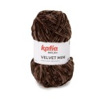 Włóczka Katia Velvet MINI 214 czekoladowy-brąz
