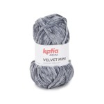 Włóczka Katia Velvet MINI 215 szary