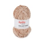 Włóczka Katia Velvet MINI 220 beżowy