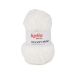 Włóczka Katia Velvet MINI 221 biały