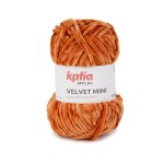 Włóczka Katia Velvet MINI 223 pomarańczowy