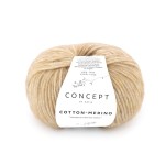 Włóczka Katia Concept Cotton - Merino 147 camel