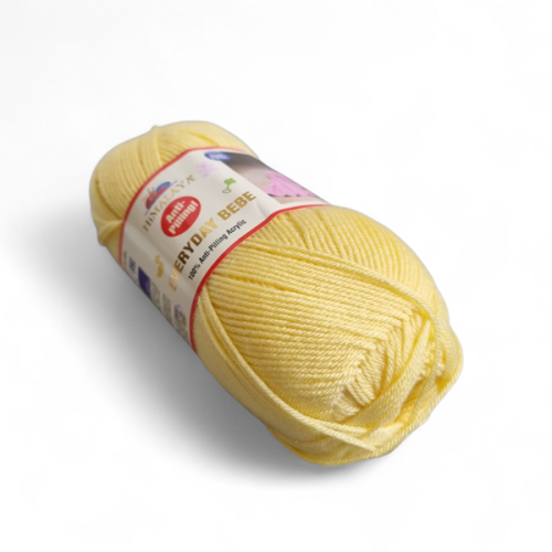Włóczka Himalaya Everyday Bebe 70123 jasny żółty