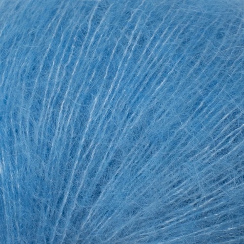 Włóczka GABO WOOL MOHSILKO 4444 himalajski błekit, moher, jedwab, merino
