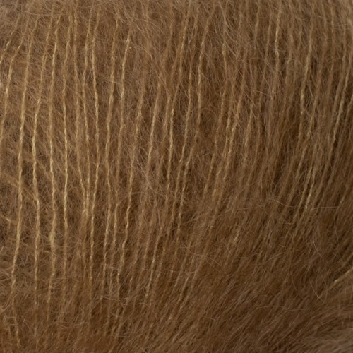 Włóczka GABO WOOL MOHSILKO 4134 jasny brąz, moher, jedwab, merino