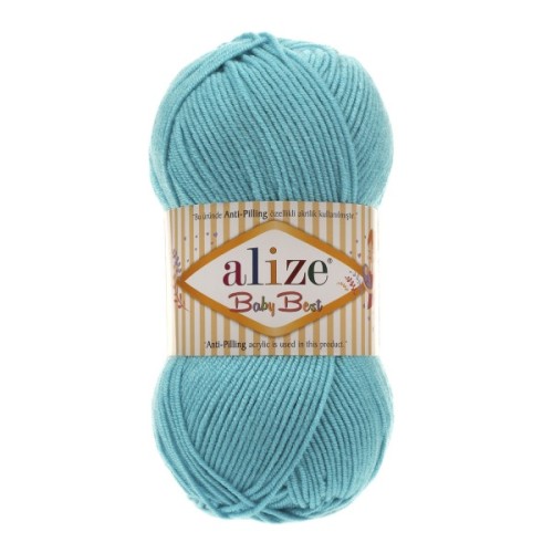Włóczka Alize Baby Best 287 turkus