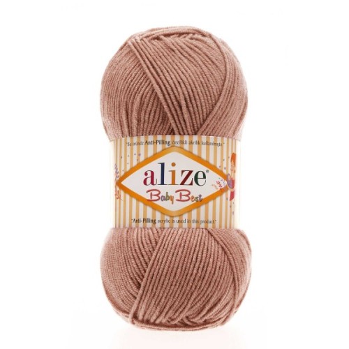 Włóczka Alize Baby Best 354 stary róż