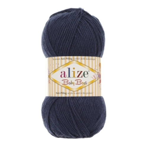 Włóczka Alize Baby Best 58 granat