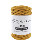 Sznurek 3 mm PREMIUM COTTON, 100m PC39 ochra