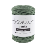 Sznurek 3 mm PREMIUM COTTON, 100m PC51 szałwia