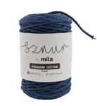 Sznurek 3 mm PREMIUM COTTON, 100m PC54 jeansowy