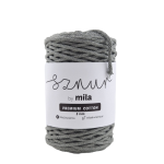 Sznurek 3 mm PREMIUM COTTON, 100m PC70 inox