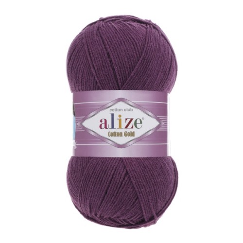 Włóczka Alize Cotton Gold 122 śliwka