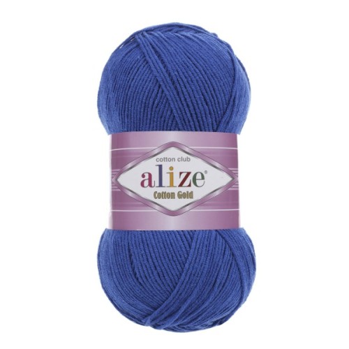 Włóczka Alize Cotton Gold 141 szafir