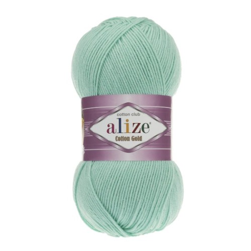 Włóczka Alize Cotton Gold 15 miętowy