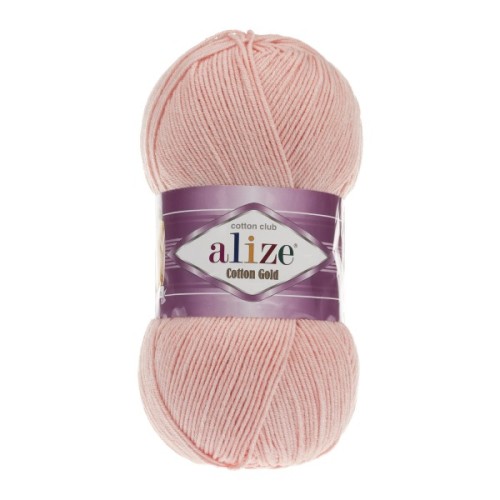 Włóczka Alize Cotton Gold 393 pudrowy róż