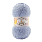 Włóczka Alize Cotton Gold 481 szaro-niebieski