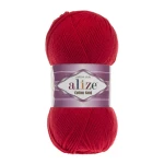 Włóczka Alize Cotton Gold 56 czerwony