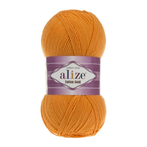 Włóczka Alize Cotton Gold 83 dyniowy