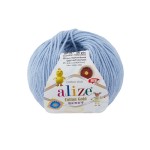 Włóczka Alize Cotton Gold Hobby NEW 40 niebieski