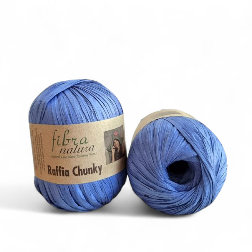 Przędza Raffia Fibra Natura Chunky 114-12 jeans