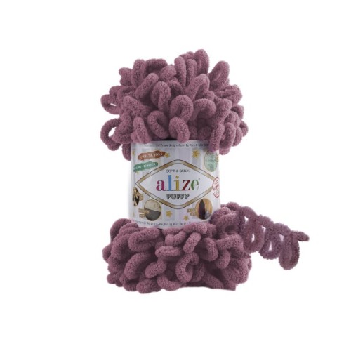 Włóczka Alize Puffy 28 stary róż