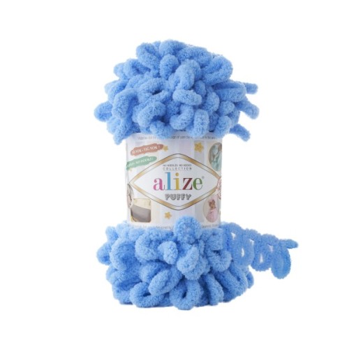 Włóczka Alize Puffy 289 niebieski