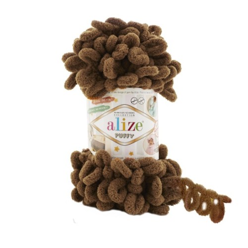 Włóczka Alize Puffy 321 kawowy