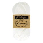 Włóczka Scheepjes Catona 106 biały