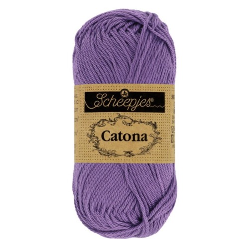 Włóczka Scheepjes Catona 113 fiolet