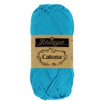 Włóczka Scheepjes Catona 146 żywy niebieski
