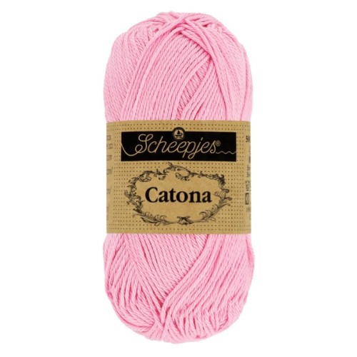 Włóczka Scheepjes Catona 222 różowy