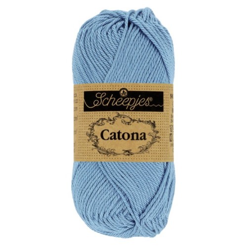 Włóczka Scheepjes Catona 247 niebieski