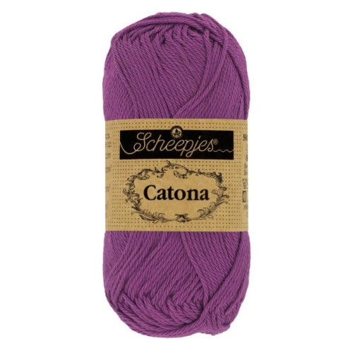 Włóczka Scheepjes Catona 282 ultrafiolet