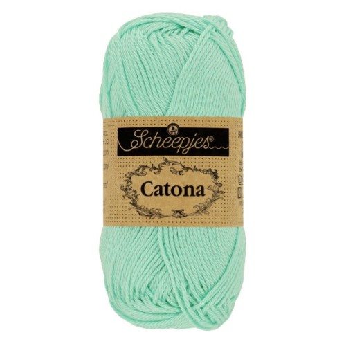 Włóczka Scheepjes Catona 385 miętowy