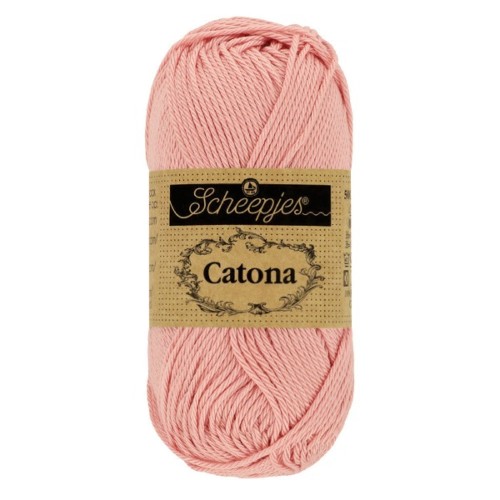 Włóczka Scheepjes Catona 408 stary róż